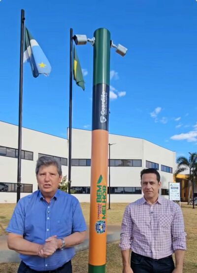 Imagem da notícia Chapadão do Sul será a primeira cidade do Estado a ter câmeras inteligentes revolucionando a segurança pública em MS